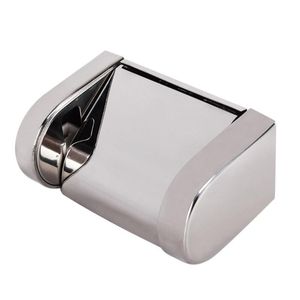 Tissue Boxes Napkins pc Sealed Stainless Steel Holder Roll Paper Toilet Carton For Bathroom Silver