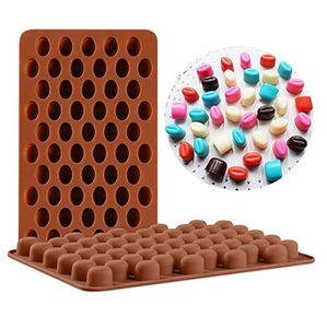 Silicone Chocolate Coffee Beans Shaped Moulds Mold Jelly Ice Candy Sugar Tool Cooking Tools Cake Decoration Baking