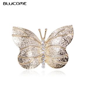 Wholesale beautiful girls skirts for sale - Group buy Pins Brooches Blucome Beautiful Insect Butterfly Crystal Jewelry For Women Girl Skirt Scarf Sweater Coat Clothing Fashion Accessories
