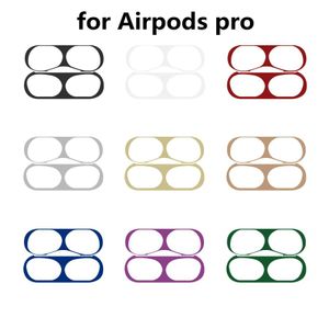 Пыледостойкий царапина, неустойчивый наклейка для AirPods 1 2 3 Pro пылезащитные защитные наушники для наушников для Apple Airpods 2 1 3 обложка наклейки высокое качество