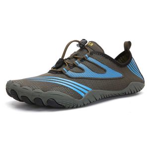 Ordu Yeşil Erkekler Plaj Ayakkabıları Açık Yüzme Ayakkabıları Yetişkin Aqua Düz Yumuşak Sahil Ayakkabı Kaymaz Yürüyüş Yalınayak Minimalist Unisex Y0714