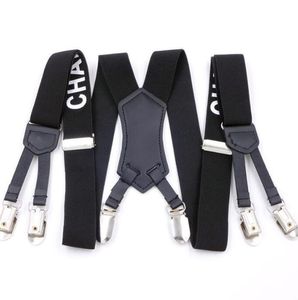 new Designer Fashion suspenders For Man And Women 3.0*115cm Six Clip The high quality belt Three color With box The letters