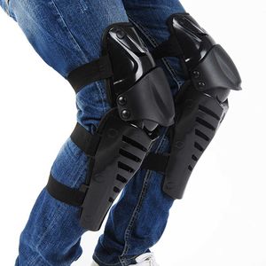 1PAIR Knee Shin Guards Protector Bracaces Knee Chine Shin Protector Brace ATV Motocross MX Dirt Bike Велоспорт KEEN Поддержка Pad Q0913