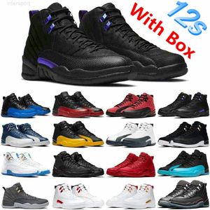 12 12s ciemnoszare buty do koszykówki dla mężczyzn Bulls CNY DOERNBECHER Game Royal Reverse Taxi FIBA wings męskie sportowe trampki rozmiar 7-13 University Gold Concord Winterized