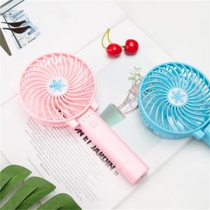 Mini ventilatore elettrico Ricaricabile Raffreddatore d'aria azionato Tenuto in mano 1200Mah Tasca da scrivania USB Ventilatore da ufficio portatile Favore di partito