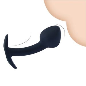 Massage Wearable Anal Plug Bullet Butt Plugs for Women Men Soft Silicone Dildos Sex Shop Anal Toys For Par for Adult Games Nybörjare