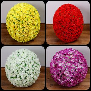 50CM Large Wedding Shooting Props Kissing Balls Artificial Flower Ball Ornament Shopping Malls Opened Decoration Supplies