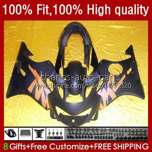 Spritzgusskörper für HONDA CBR 600 F4i FS CC F4 i 600F4i 600CC Flat Black 04-07 55No.20 CBR600F4i CBR600 F4i 04 05 06 07 CBR600FS 2004 2005 2006 2007 OEM-Verkleidungsset