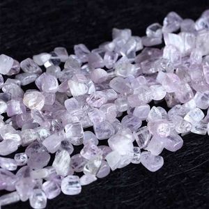 Desconto todo natural genuíno cor-de-rosa cor-de-rosa kunzite spodumene nugget frouxo formulário 8-10mm fit jóias 15 