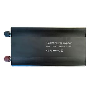 CARAVAN POWER INVERTER 1500W DC 12V till AC 220V Modifierad sinusvåg med laddningsstyrenhet Camping