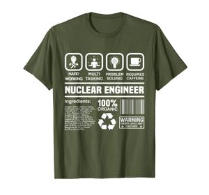 Ingegneri Regali di ingegneria T-shirt divertente per ingegnere nucleare
