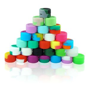 Silicone Wax Containers Herbruikbare Niet giftige Fles Pot Container LFGB Non Stick Smoking Tabak Opslag