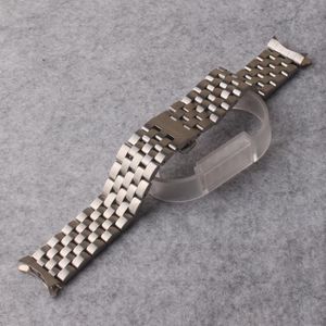 Wholesale 20mm watch band stainless steel for sale - Group buy Watch Bands High Quality Stainless Steel Watchbands mm mm mm mm mm Matte Metal Straps Curved Ends Special Accessories Arrival