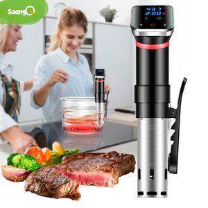 sous vide cooker 요리 IPX7 방수 LCD 터치 침지 순환기 정확한 물 요리 LED 디지털 디스플레이