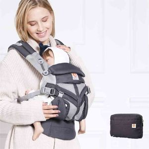Baby Omni multifunktion andningsbar spädbarn född bekväm slingbackpack barnvagn 360 210825