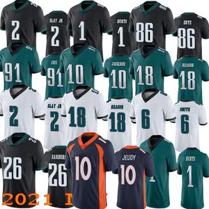 12 Aaron Rodgers 1 Jalen은 6 Devonta Smith Miles Sanders Football Jersey Zach Ertz Fletcher Cox Jason Kelce Darius Slay JR Jay Jery Jerudy Drew Lock K.j. 호마 밀 밀러