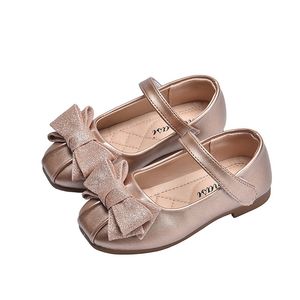 Silber Gold Schwarz Baby Mädchen Schuhe Kinder Weiche Unterseite Prinzessin Schuhe Mädchen Chaussure Fille Kinder Einzelschuhe 1 2 3 4 5 6 7-14 210306