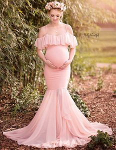 Moderskapsklänningar för foton fotograferar fotografering rekvisita långa klänningar gravida kvinnor moderskapskläder fancy graviditet klänning