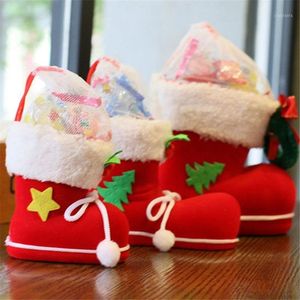 Wholesale chrismas socks for sale - Group buy Christmas Decorations Santa Claus Children Merry Ornaments Socks Chrismas Tree Pendant Decors For Home Party Decoration