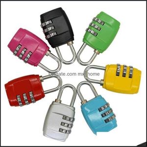 Door Hardware Building Supplies Home & Gardendoor Locks Portable 3 Dial Digit Number Combination Password Security Protect Locker Travel Loc