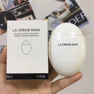 50ml Hand Creams Lotions LA CREME MAIN Veloute Adoucit Eclaircit Smooth Soften Brighten Cream Skin Care High Quality