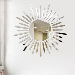 Mirrors 2021 Diy Wall Stickers For Home Poster TV Background Ceiling Decoration Cosmetic Mirror