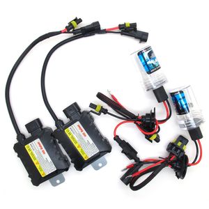 35W 55W HID Xenon Bulb Reflektor samochodowy H1 H3 H7 H11 9005 HB3 9006 HB4 Auto Reflektor Zestaw z Slim Block Ballast 12 V DC