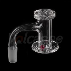 OD mm Blender Quartz Banger With Smoking Cap Ruby Pearls mm mm Thermal Nails For Bongs Water Pipes