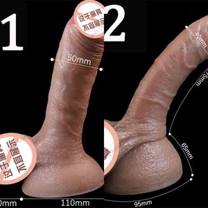 Nxy Dildos Artificial Penis Fake Dick Dildo for Women Huge Testes Suction Cup Skin Feeling Female Masturbation Lesbian Sex Toys 0105
