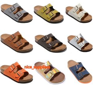 birk's modello Boken estate unisex spiaggia pelle scamosciata pantofola infradito sandali donna uomo colore casual diapositive scarpe piatte spedizione gratuita