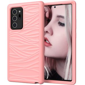 Custodie in silicone antiurto ibride Motivo a strisce ondulate per iPhone 13 Pro Max 12 Mini 11 XR 8 Plus Samsung Note 20 Ultra