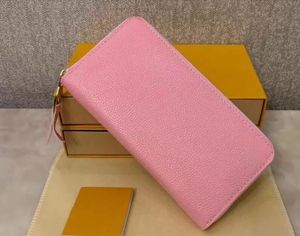 Neue 2022 Damen-Lange Geldbörse, mehrfarbige Designer-Handtasche, Kassettensitz, klassische Damentasche mit Reißverschluss
