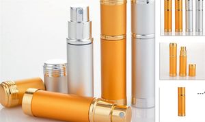 NewWholesale Portable Mini Refillerbar Parfym Atomizer Bottle Spray, Doft Pump Case Travel Tom Flaskor RRF12072