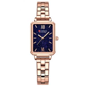 Branded Womens Uhren Luxus Quarz Edelstahl Uhr Für Damen Einfache dünne Weibliche Armbanduhr Reloj de Mujer
