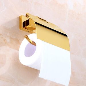 Wholesale unique paper design for sale - Group buy Toilet Paper Holders Bathroom Solid Copper Tissue Rack Gold Bath Hardware Luxury Accessories Unique Design