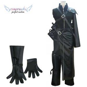 Final Fantasy FF7 Cloud Strife Cosplay Carnaval Costume Halloween Boże Narodzenie Kostium Y0903