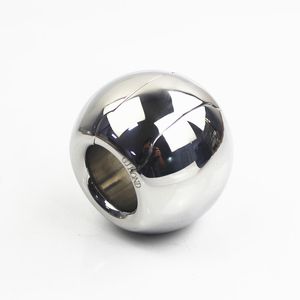 16 dimensioni Cockrings maschio in acciaio inossidabile a forma di sfera ciondolo scrotale peso ferro cavallo copertura anello del pene giocattoli del sesso B2-201