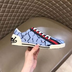 L'ultima vendita di alta qualità da uomo retro sneakers basse da stampa design mesh pull-on moda donna di lusso scarpe casual traspiranti mkjj0004