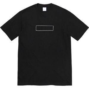 21 Tee Mężczyźni Kobiety Lato T Shirt Moda Crew Neck Elbow Kolee Podkładki Koszulki z krótkim rękawem Homme Streetwear Ubrania