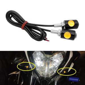 Indicador de metal LED iluminação 12V À Prova D 'Água Lâmpada de Sinal Piloto Dash carro de caminhão de carro de carro com fio