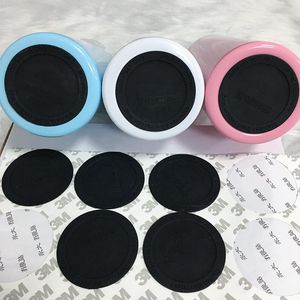 Wholesale Black Pads Round Bottom Rubber Bonded Coaster Non-Slip Protective Reusable Drinkware Stickers For 15oz 20oz 30oz Skinny Tumbler