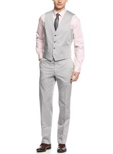 Men's Suits & Blazers 2021 Latest Coat Pant Designs Light Grey Waistcoat Slim Fit Skinny Wedding Business Prom Tuxedos Formal Casual Waistco