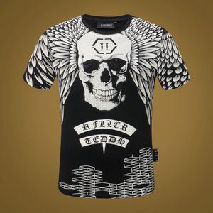 PLEIN BEAR T-SHIRT Herr Designer Tshirts Märkeskläder Rhinestone Skull Herr T-shirts Klassisk högkvalitativ Hip Hop Streetwear Tshirt Casual Top Tees PB 11400