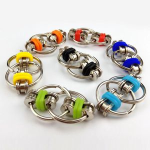 Creativo Fidget Toys Catena della bici Giocattolo di decompressione per l'autismo ADHD Mani antistress Mani divertenti Novità Regalo per bambini 0622