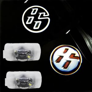 Interiör Externa lampor 2 ST Bil Led Dekorativ Dörrljus Ghost Shadow Välkommen Logotyp Projektor Emblem För FT86 GT86 GTS AE86 FT-86 GT-86 AE