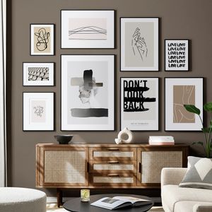 Nordic Moderne Abstrakte Galerie Wand Menschlicher Körper Aphorismen Wand Kunst Papier Malerei Landschaft Wandbilder Für Wohnzimmer Dekor 210310