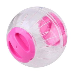 Små djurförsörjning Pet Running Ball Plastic Grundare Jogging Hamster Exercise Toy Tillbehör Crystal Runner