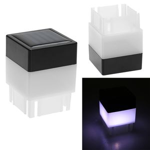 Solar LED Post Cap Light 2x2 Night Lamp Square Solar Powered Pillar Lights per recinzioni in ferro battuto Cortile anteriore Cortili Cancello Abbellimento residenziale