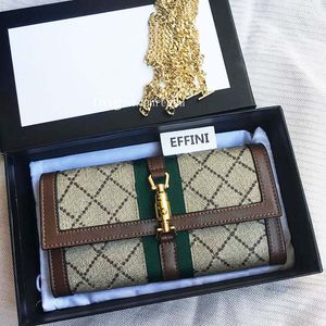 Luxurys designer pochette portafogli per donna jackie 1961 moda pelle sera tracolla catena tracolla pochette borse borsa a tracolla borsa effini