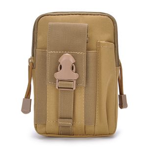 Wojskowy Molle Etui Tactical Belt Torba Na Zewnątrz Sport Wodoodporna Torba Telefon Mężczyźni Dorywczo EDC Narzędzie Pocket Polowanie Fanny Pack WK158